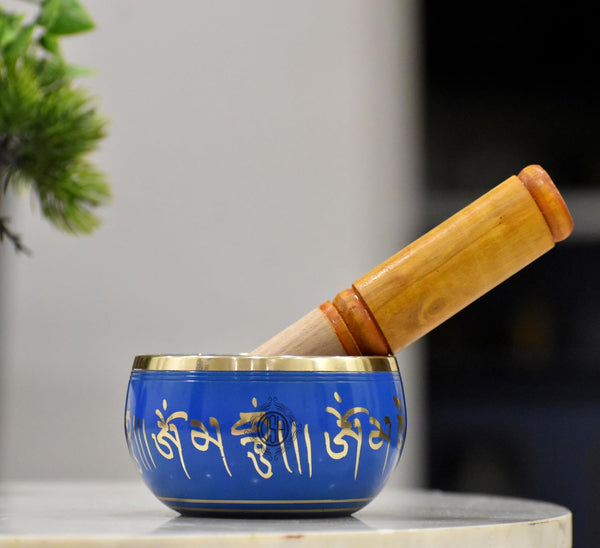 DSH Singing Bowl Tibetan Buddhist Prayer Instrument With Wooden Stick.