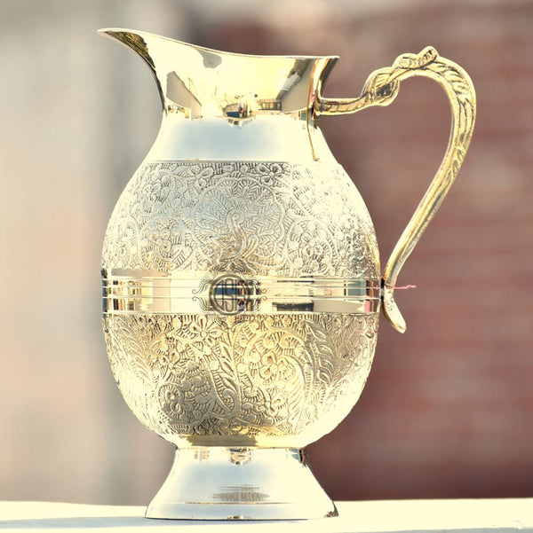 Pure Brass Water Jug.