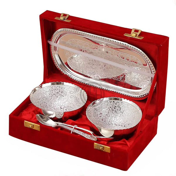 Silver Plated Bowl Set