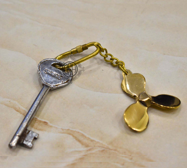 Brass Keyring