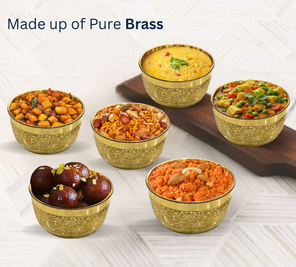 DSH Brass Bowl Set of-6