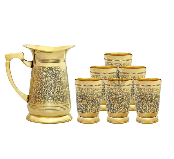 Pure Brass Water Jug