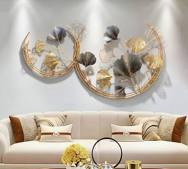 DSH Wall Art Metal Moon Shaped.