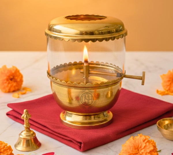 Brass Akhand Diya