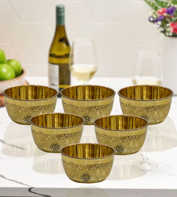 DSH Brass Bowl Set of-6