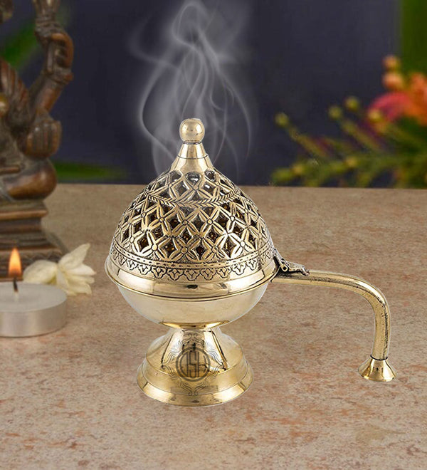 DSH Brass Dhuna Loban Burner.