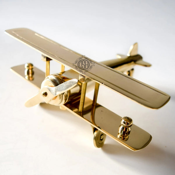 DSH Brass Aeroplane Showpiece .