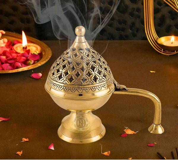 DSH Brass Dhuna Loban Burner.